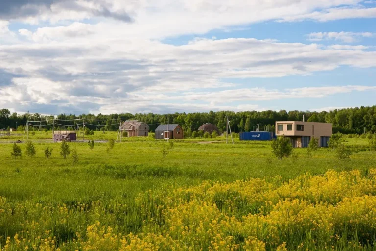 Загородное пространство Деревня