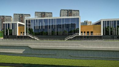 Спорткомплекс «Акварис» в Зябликово готов на 45%