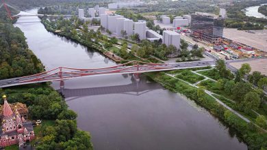 Мост через Москву-реку в Мневниковской пойме готов на 25%