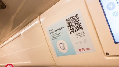 Наклейки с QR-кодами для отзывов о температуре воздуха разместили на Серпуховско-Тимирязевской линии метро