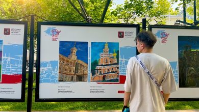 На трех выставках в Москве представят рисунки участников конкурса «Наследие моего района»