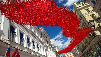 Москву украсили арт-объекты фестиваля «Сады и цветы», посвященные 80-летию Победы